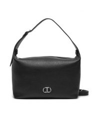 TWINSET Torebka Tracolla 242TB7012 Czarny. Czarne torebki klasyczne Twinset, bez wzorów, ze skóry, bez dodatków. Za 719.99 zł.