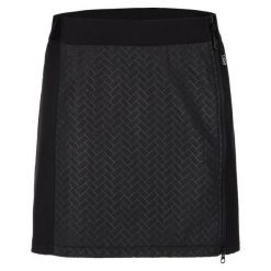 Damska spódnica sportowa pętelkowa Urmula czarna. Czarne spódnice ZSPORT, bez wzorów, sportowe, sportowe. Za 205.99 zł.