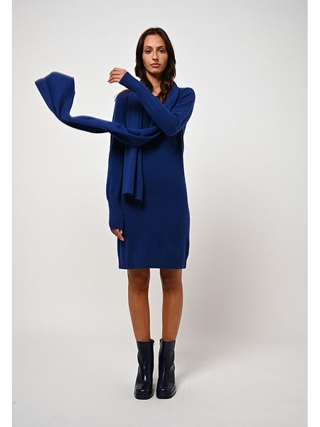 AUTHENTIC CASHMERE Kaszmirowy szal "Vaymont" w kolorze niebieskim - 200 x 30 cm rozmiar: onesize. Niebieskie szaliki AUTHENTIC CASHMERE, bez wzorów, z kaszmiru. Za 252.99 zł.