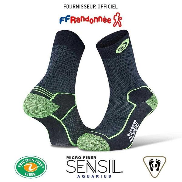 Skarpety turystyczne BV Sport double polyamide evo. Czarne skarpety BV SPORT, bez wzorów. Za 137.99 zł.