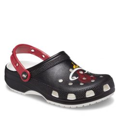 Klapki Crocs. Czarne klapki Crocs, bez wzorów, bez obcasa. Za 209.99 zł.