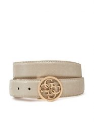 Guess Pasek Damski BW9225 P5230 Beżowy. Brązowe paski Guess, z aplikacjami, ze skóry. Za 199.99 zł.