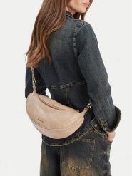 Badura Torebka CEO-MODI-YH127 Beżowy. Brązowe torebki klasyczne Badura, bez wzorów, z materiału, bez dodatków. Za 169.99 zł.