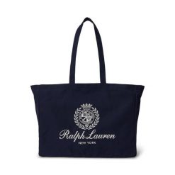 Torebka Polo Ralph Lauren. Czarne shopper Polo Ralph Lauren, bez wzorów, bez dodatków. Za 519.99 zł.