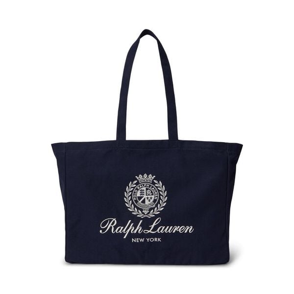 Torebka Polo Ralph Lauren. Czarne shopper Polo Ralph Lauren, bez wzorów, bez dodatków. Za 519.99 zł.