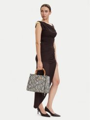 Just Cavalli Torebka 80RA4BD3 ZSD84 Szary. Szare torebki klasyczne Just Cavalli, bez wzorów, ze skóry, bez dodatków. Za 955.99 zł.