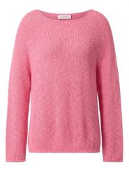 Rich & Royal Sweter w kolorze jasnoróżowym rozmiar: L. Różowe swetry Rich & Royal, l, bez wzorów, ze splotem, bez ramiączek. Za 214.19 zł.