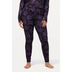 Damskie Legginsy funkcyjne fale szybkoschnęce. Czarne legginsy Ulla Popken, plus size, bez wzorów, z elastanu. Za 225.99 zł.