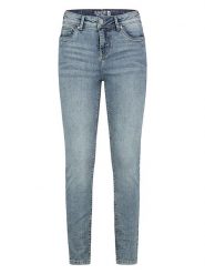 Sublevel Dżinsy - Skinny fit - w kolorze błękitnym rozmiar: XL. Niebieskie jeansy Sublevel, xl, z aplikacjami, z podwyższonym stanem. Za 137.45 zł.