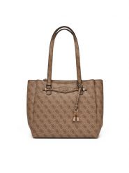 Guess Torebka Katya HWSG96 52230 Brązowy. Brązowe torebki klasyczne Guess, z aplikacjami, ze skóry, bez dodatków. Za 719.99 zł.