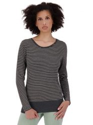 Alife and kickin Koszulka "ConnyAK Z" w kolorze szarym rozmiar: M. Szare bluzki Alife and Kickin, m, bez wzorów, bez kołnierzyka, bez ramiączek. Za 83.95 zł.