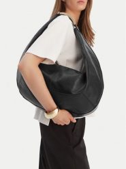 GINO ROSSI Torebka EO-LDA8806 Czarny. Czarne torebki klasyczne Gino Rossi, bez wzorów, z materiału, bez dodatków. Za 279.99 zł.