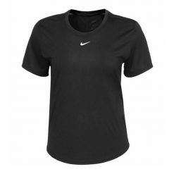 T‑Shirt Sportowy Damski Nike Dri‑Fit W Nk One Df SS. Czarne koszulki sportowe Nike, bez wzorów, bez ramiączek, na fitness i siłownię, dri-fit (nike). Za 123.20 zł.