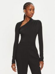 PINKO Body Agustini 104495 A29B Czarny Regular Fit. Czarne body Pinko, m, bez wzorów. Za 369.99 zł.