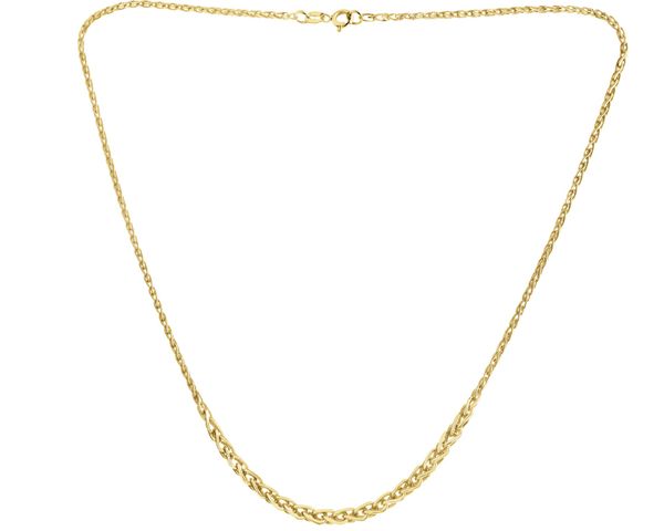 Złoty naszyjnik. Żółte naszyjniki Apart, złote. Za 4,499.00 zł.