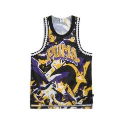 Tank top Puma Rival Rage AOP. Topy Puma, bez wzorów, z materiału, bez kołnierzyka, bez ramiączek. Za 141.50 zł.