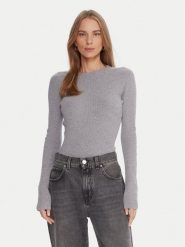 Kontatto Sweter 3M0809C Szary Regular Fit. Szare swetry Kontatto, m, bez wzorów, z syntetyku, bez ramiączek. Za 309.99 zł.