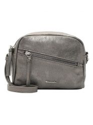 Tamaris Torebka "Alessia" w kolorze srebrnym - 20 x 16 x 5 cm rozmiar: onesize. Szare torby na ramię Tamaris, bez wzorów, z materiału, na ramię, bez dodatków. Za 56.99 zł.