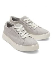 TOMS Sneakersy w kolorze szarym rozmiar: 40. Szare trampki Toms, bez wzorów, bez zapięcia. Za 198.10 zł.