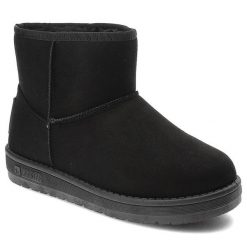 Czarne Śniegowce Big Star Modne Ocieplane Buty Damskie. Czarne botki Big Star, z jeansu. Za 129.00 zł.