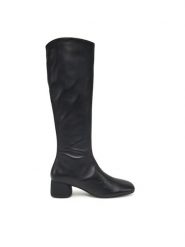 Vagabond Shoemakers Kozaki Livia 5856-001-20 Czarny. Czarne kozaki Vagabond Shoemakers, ze skóry, bez obcasa, na słupku, bez zapięcia. Za 1,089.00 zł.