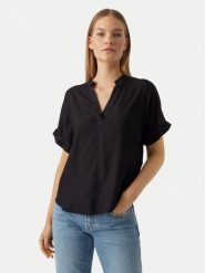 Vero Moda Bluzka Beauty 10279697 Czarny Regular Fit. Czarne bluzki Vero Moda, l, bez wzorów, z wiskozy, bez kołnierzyka, bez ramiączek. Za 109.99 zł.