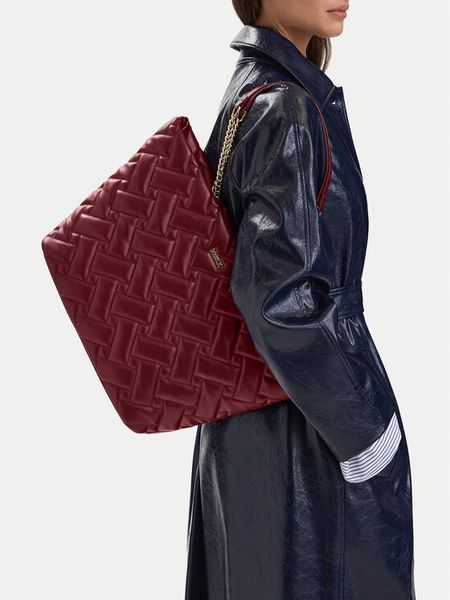 MEXX Torebka CEO-MEXX-L-006-10 Bordowy. Czerwone shopper Mexx, bez wzorów, ze skóry, bez dodatków. Za 229.99 zł.