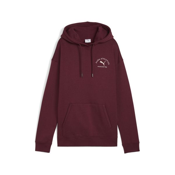 Damska bluza z kapturem PUMA Class o luźnym kroju PUMA. Czerwone bluzy Puma, bez wzorów, z kapturem. Za 269.00 zł.