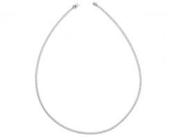 Naszyjnik z białego złota z brylantami - 45 cm - 2,37 ct - próba 750. Białe naszyjniki Apart, z brylantem, złote. Za 36,990.00 zł.