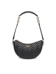 Guess Torebka Melisandra HWQG96 53180 Czarny. Czarne torebki klasyczne Guess, z aplikacjami, ze skóry, bez dodatków. Za 639.99 zł.