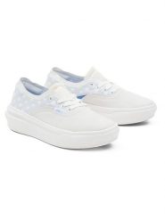 Vans Skórzane sneakersy "Authentic Overt CC" w kolorze biało-błękitnym rozmiar: 36,5. Białe trampki Vans, bez wzorów, bez zapięcia. Za 127.65 zł.