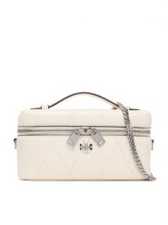 Tory Burch Torebka Charlie 186038 Kremowy. Białe torebki klasyczne Tory Burch, bez wzorów, ze skóry, bez dodatków. Za 2,509.00 zł.