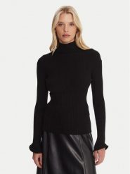 Marella Golf Iato 2523366092 Czarny Slim Fit. Czarne golfy Marella, s, bez wzorów, z syntetyku, bez ramiączek. Za 839.99 zł.