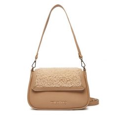 Torebka Valentino. Brązowe torebki klasyczne Valentino, bez wzorów, bez dodatków. Za 279.99 zł.