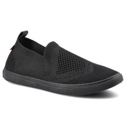 Czarne Tenisówki Big Star Damskie Sportowe Obuwie. Czarne trampki Big Star, z aplikacjami, z gumy, bez zapięcia. Za 109.00 zł.