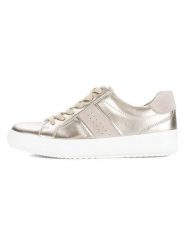 Gabor Skórzane sneakersy w kolorze złotym rozmiar: 41. Żółte trampki Gabor, bez wzorów, z materiału, bez zapięcia. Za 174.95 zł.