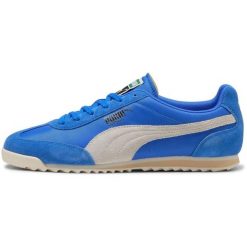 Buty sportowe Puma Unisex Arizona. Niebieskie obuwie sportowe Puma, z zamszu, bez zapięcia, trekkingowe. Za 158.90 zł.