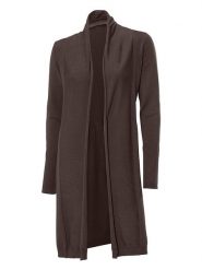 Heine Kardigan w kolorze brązowym rozmiar: 40. Brązowe kardigany Heine, bez wzorów. Za 127.05 zł.