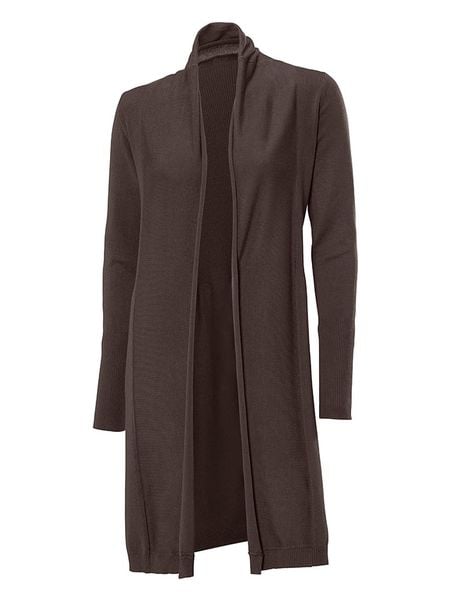 Heine Kardigan w kolorze brązowym rozmiar: 40. Brązowe kardigany Heine, bez wzorów. Za 100.52 zł.