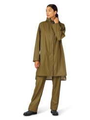 Ilse Jacobsen Płaszcz przeciwdeszczowy w kolorze oliwkowym rozmiar: 40. Brązowe kurtki sportowe Ilse Jacobsen, bez wzorów, bez kaptura. Za 217.99 zł.