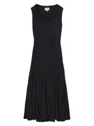 TATUUM Sukienka w kolorze czarnym rozmiar: 40. Czarne sukienki Tatuum, bez wzorów, z wiskozy, bez kołnierzyka, bez ramiączek, midi. Za 273.95 zł.