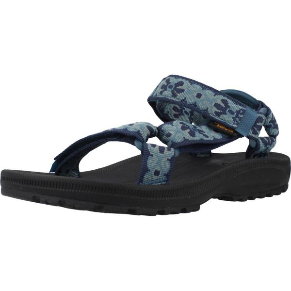 Sandały TEVA W WINSTED Niebieski. Niebieskie sandały Teva, bez wzorów, z materiału, sportowe, bez obcasa, bez zapięcia. Za 230.99 zł.