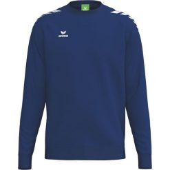 Bluza Erima Cmpt Wings Blue Junior. Czarne bluzy sportowe Erima, bez wzorów, z materiału, bez kaptura. Za 316.99 zł.