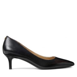 Szpilki LAUREN RALPH LAUREN. Czarne szpilki Lauren Ralph Lauren, bez wzorów, bez obcasa, na szpilce, bez zapięcia. Za 429.99 zł.