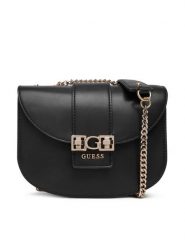 Guess Torebka HWVG98 91210 Czarny. Czarne torebki klasyczne Guess, z aplikacjami, ze skóry, bez dodatków. Za 499.99 zł.