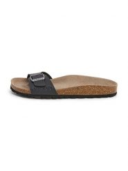 SABOKETS Klapki w kolorze czarnym rozmiar: 39. Czarne klapki SABOKETS, bez wzorów, z otwartym noskiem, bez obcasa. Za 138.95 zł.