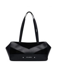 KARL LAGERFELD Torebka B4W30238 Czarny. Czarne torebki klasyczne KARL LAGERFELD, bez wzorów, ze skóry, bez dodatków. Za 1,199.00 zł.