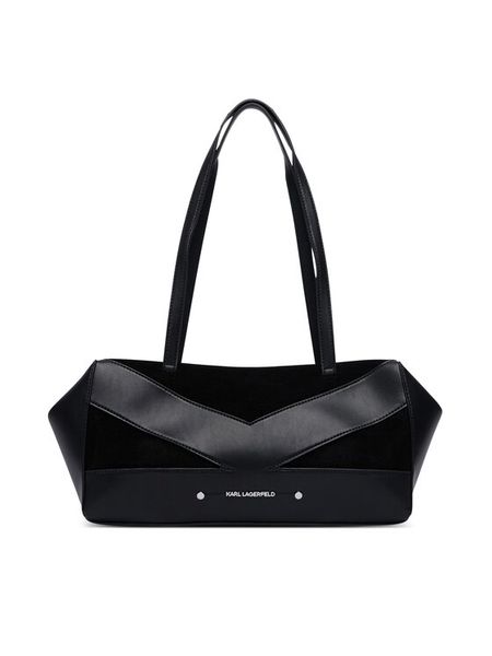 KARL LAGERFELD Torebka B4W30238 Czarny. Czarne torebki klasyczne KARL LAGERFELD, bez wzorów, ze skóry, bez dodatków. Za 1,199.00 zł.