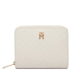 Portfel Tommy Hilfiger. Brązowe portfele TOMMY HILFIGER, bez wzorów. Za 269.99 zł.