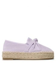 Jenny Fairy Espadryle WSS990-145 Fioletowy. Fioletowe espadryle Jenny Fairy, bez wzorów, z materiału, bez obcasa, bez zapięcia. Za 99.99 zł.